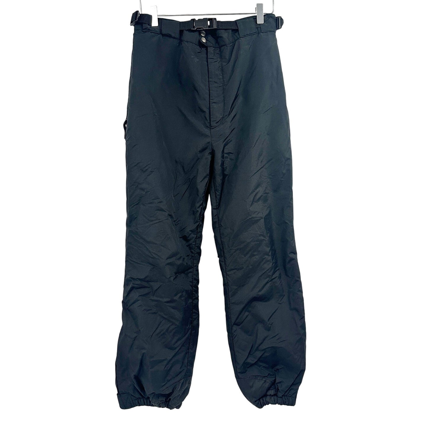 Sierra Sport black Ski Snow Pants women's SMALL fleece-lined cold weather gear