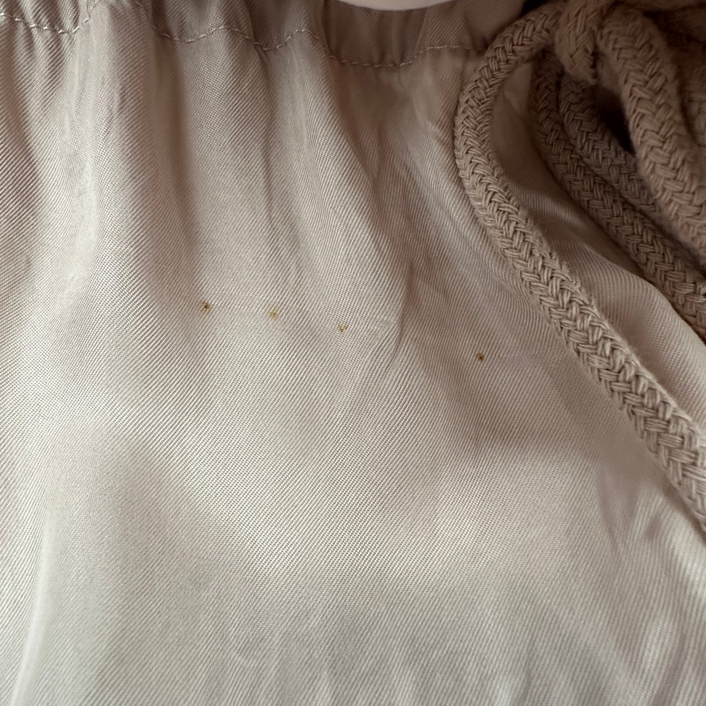 knee-length Blank NYC grayish pink lightweight Jacket women's MEDIUM zippers