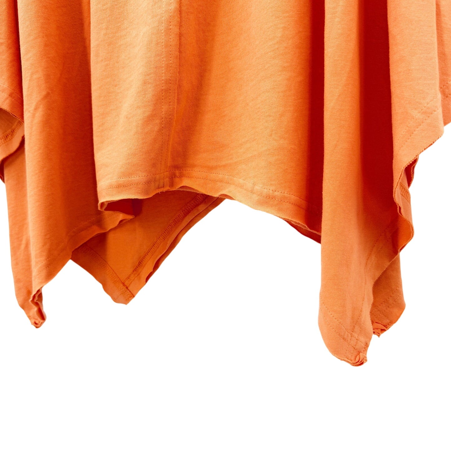 Free People FP Beach orange Kahana shirt Tunic Dress women's XS oversized NEW