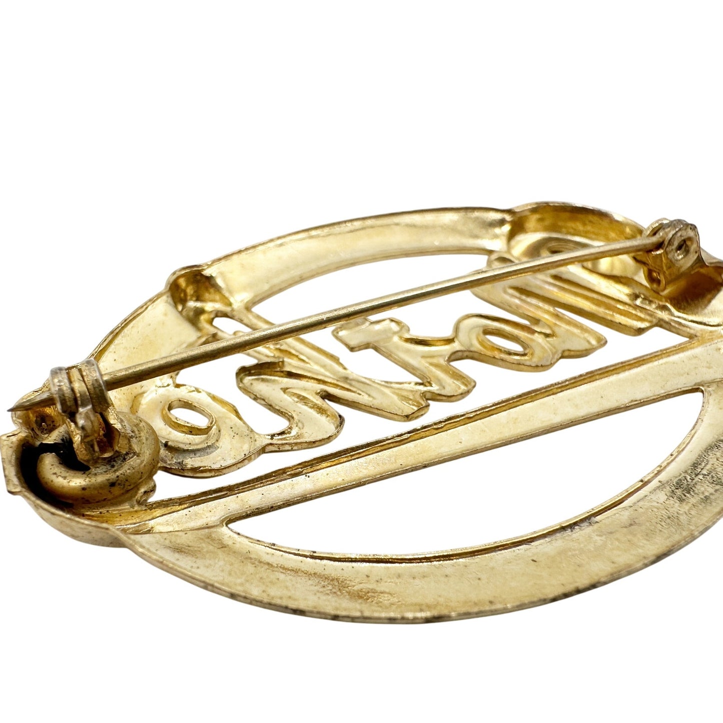 vintage MOTHER gold tone metal Mother's Day BROOCH jewelry pin