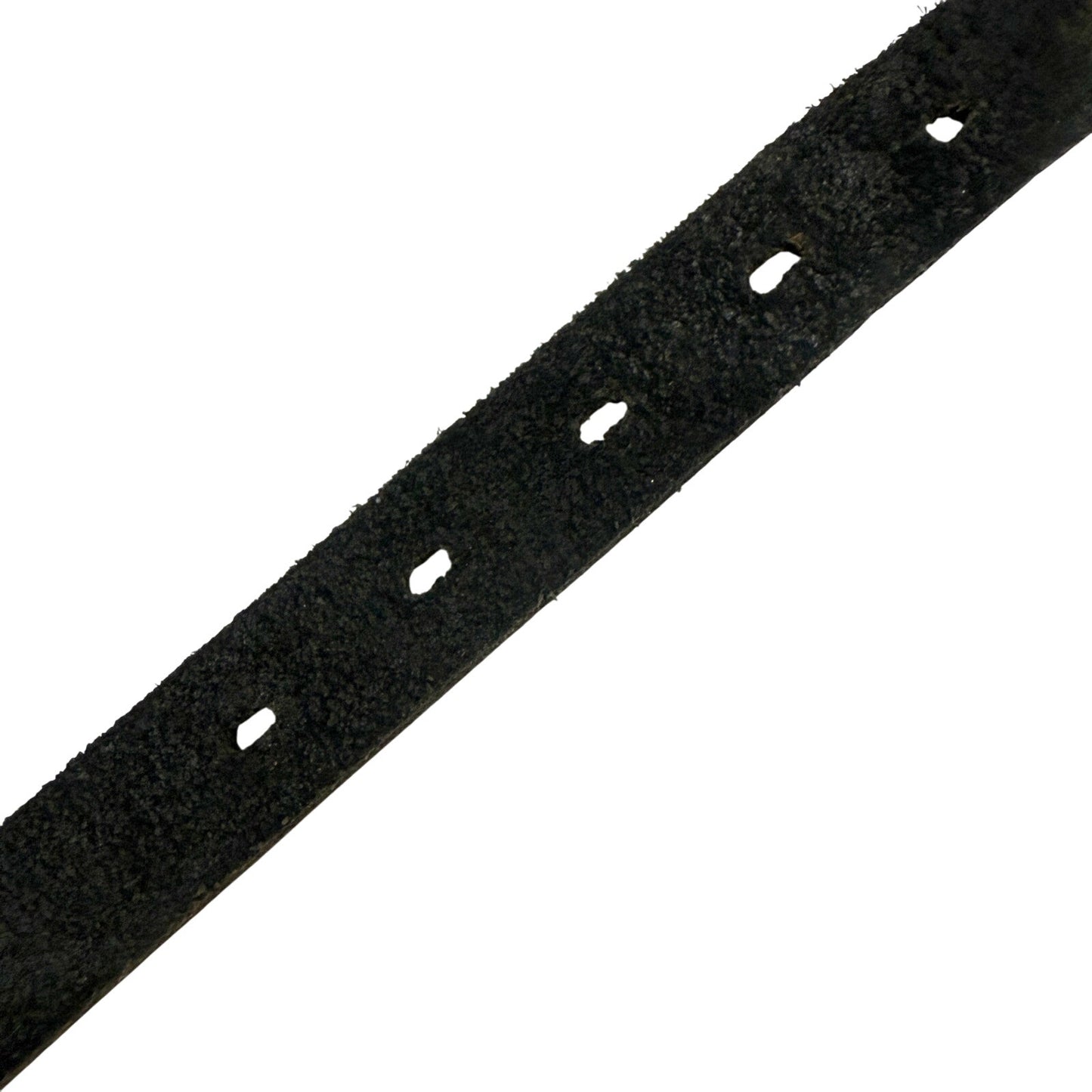 Harley Davidson black tooled leather silver metal Belt womens LARGE Chippewa USA
