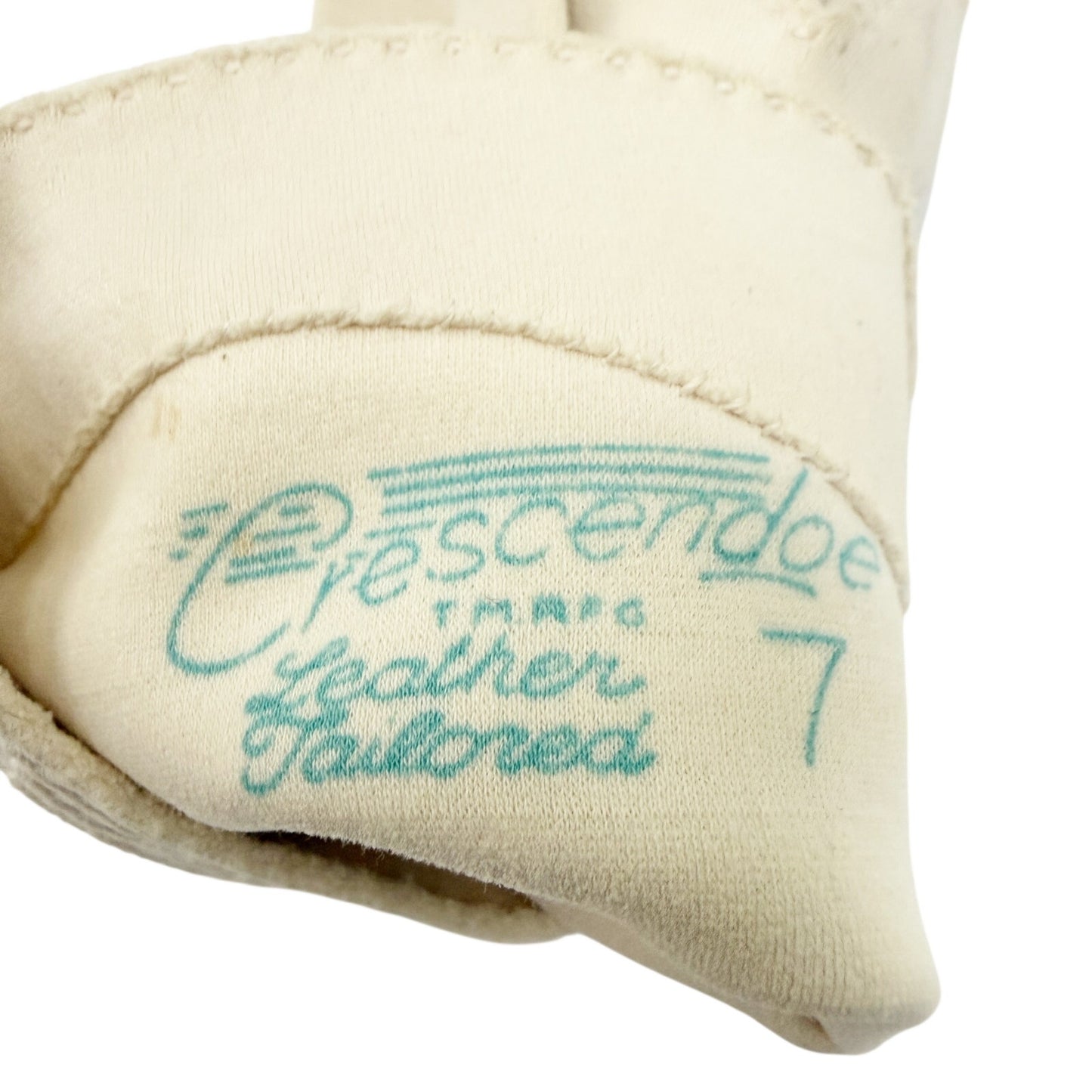 vintage Crescendoe ivory cream Fashion Dress Gloves women's 7 small medium