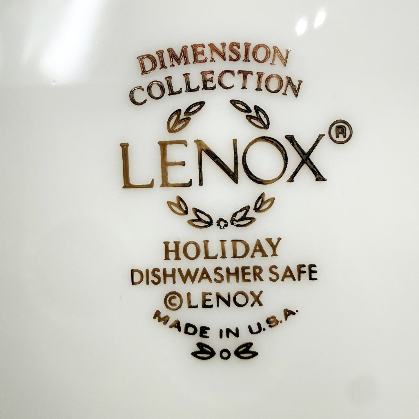 Dimension Dinner Plate | Lenox Holiday