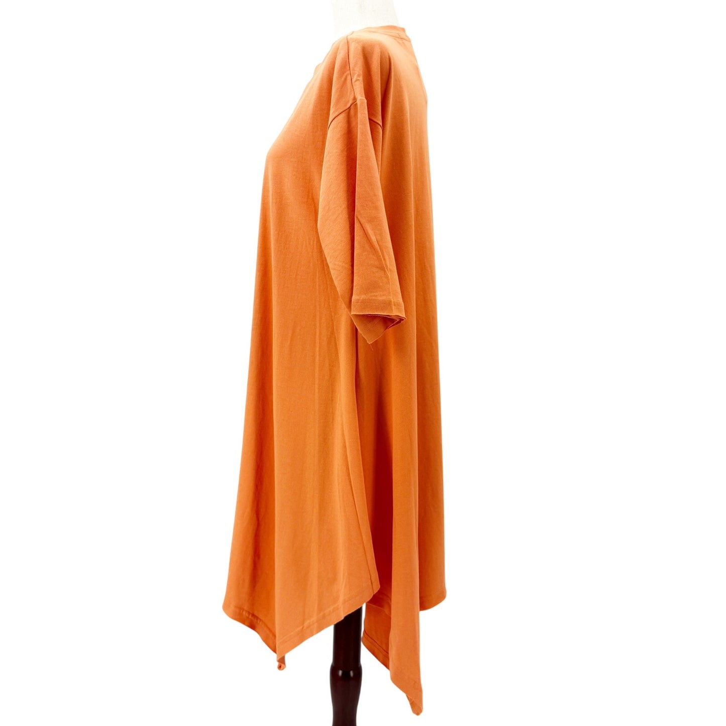 Free People FP Beach orange Kahana shirt Tunic Dress women's XS oversized NEW