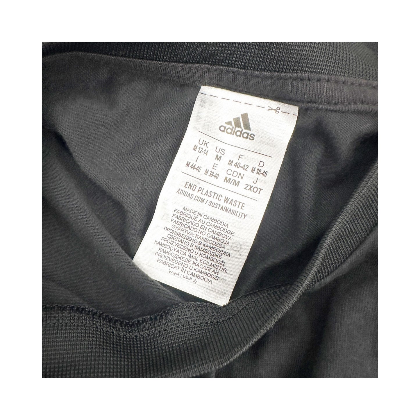 womens Adidas black workout muscle Tank Top size MEDIUM athleisure