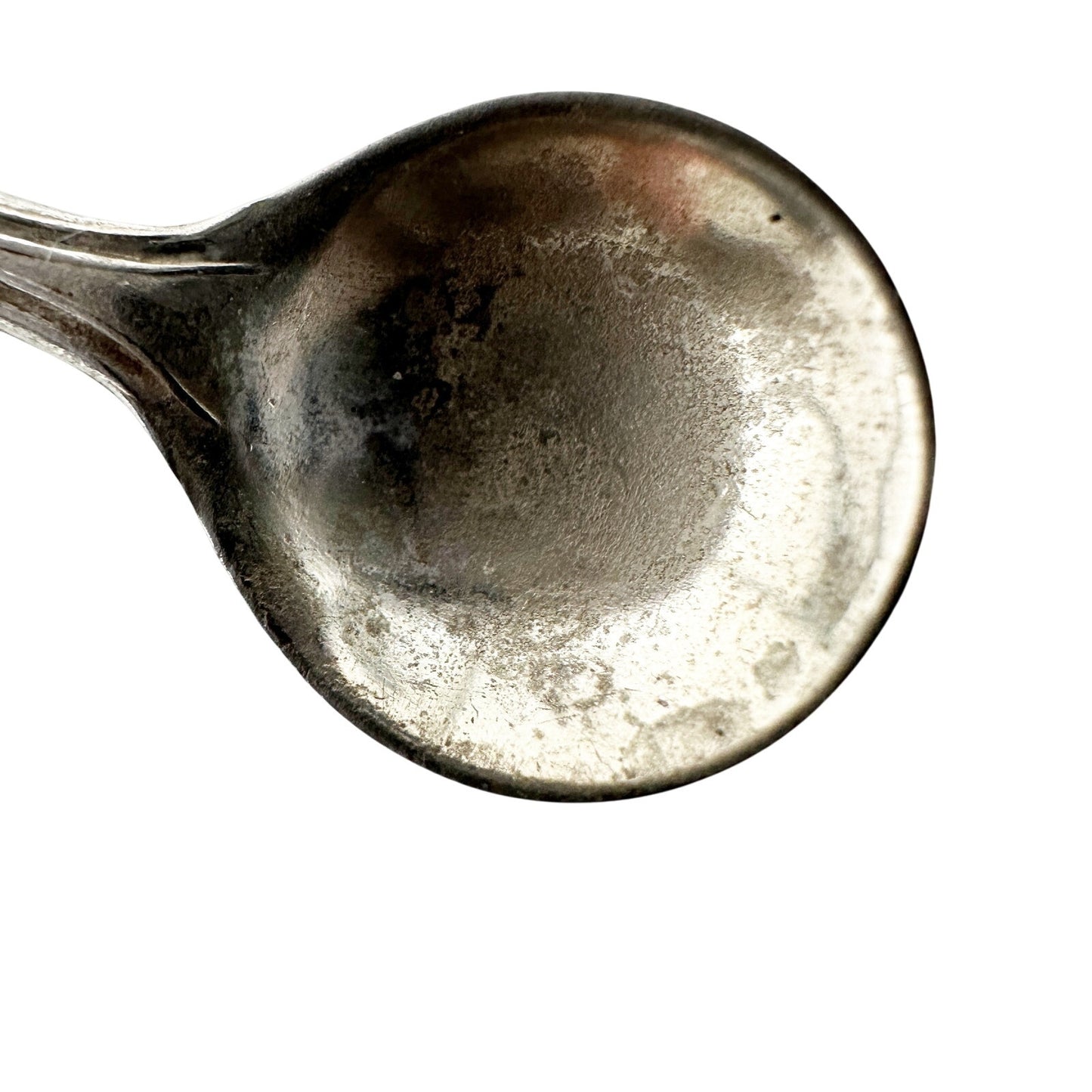 vintage sterling silver miniature spoon BROOCH jewelry pin 2.5" long