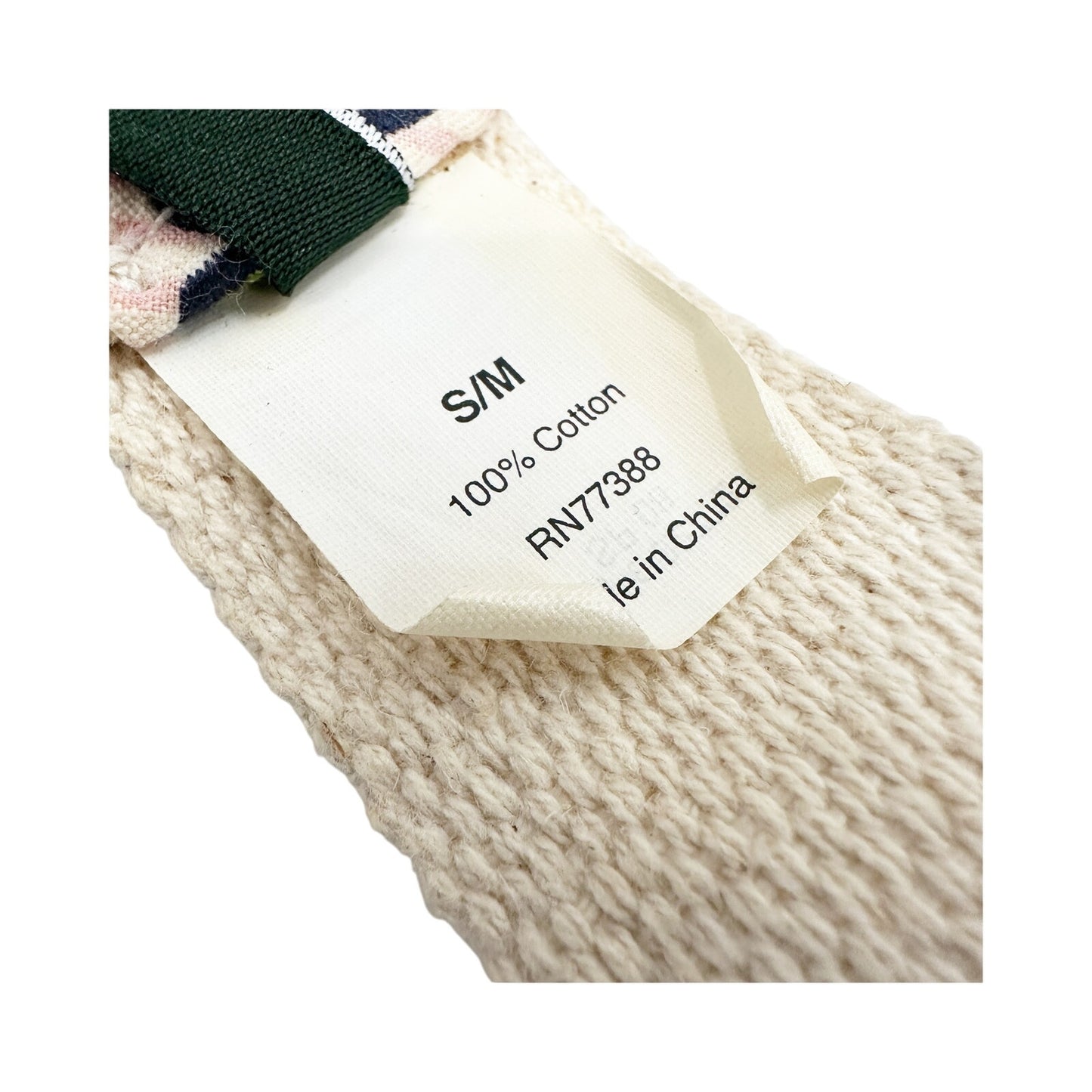 J Crew pink striped Flip Flops cotton canvas Belt womens S M double ring buckle