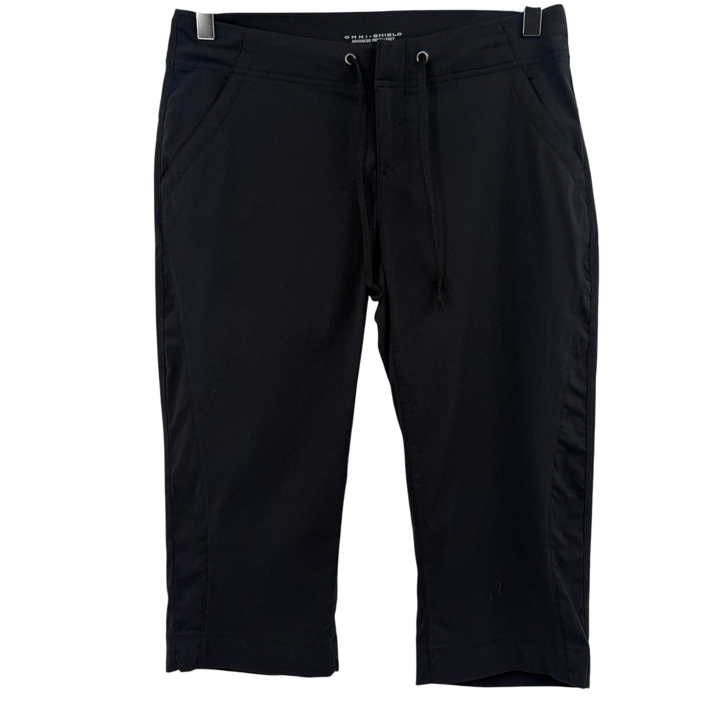 Columbia black Capri Pants women's size 4 omni-shield outdoor quick dry