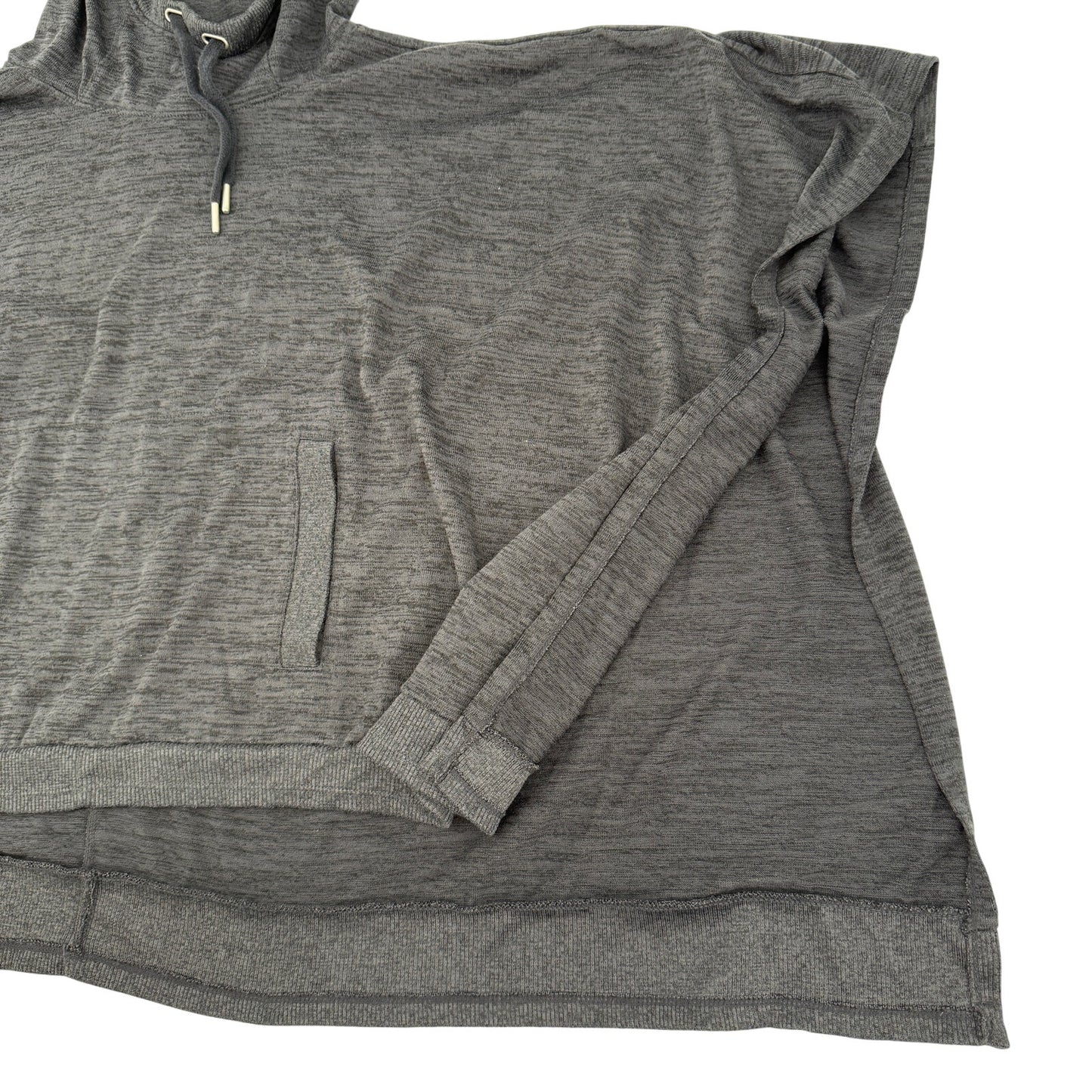 Athleta dark navy blue Blissful boxy pullover Poncho women's SMALL oversized