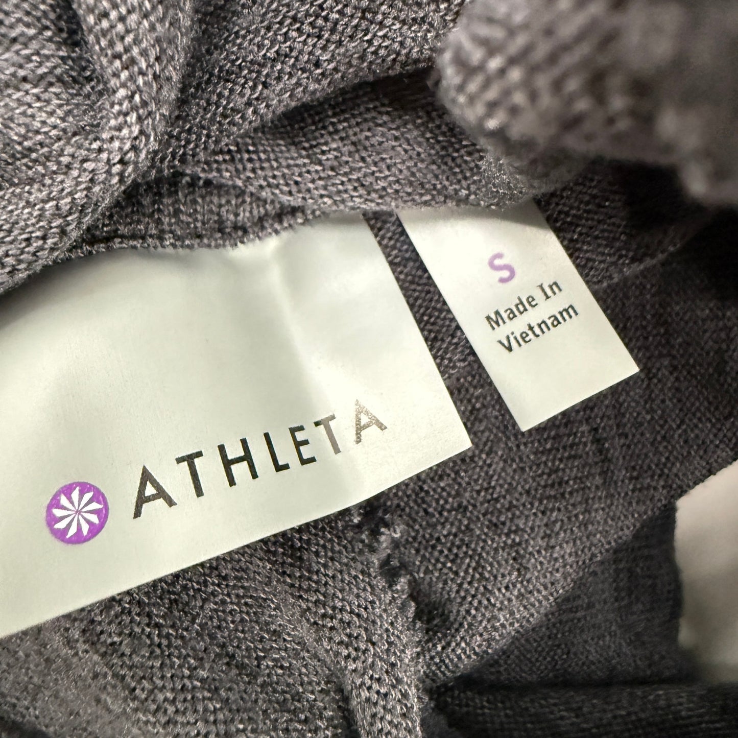 Athleta dark navy blue Blissful boxy pullover Poncho women's SMALL oversized