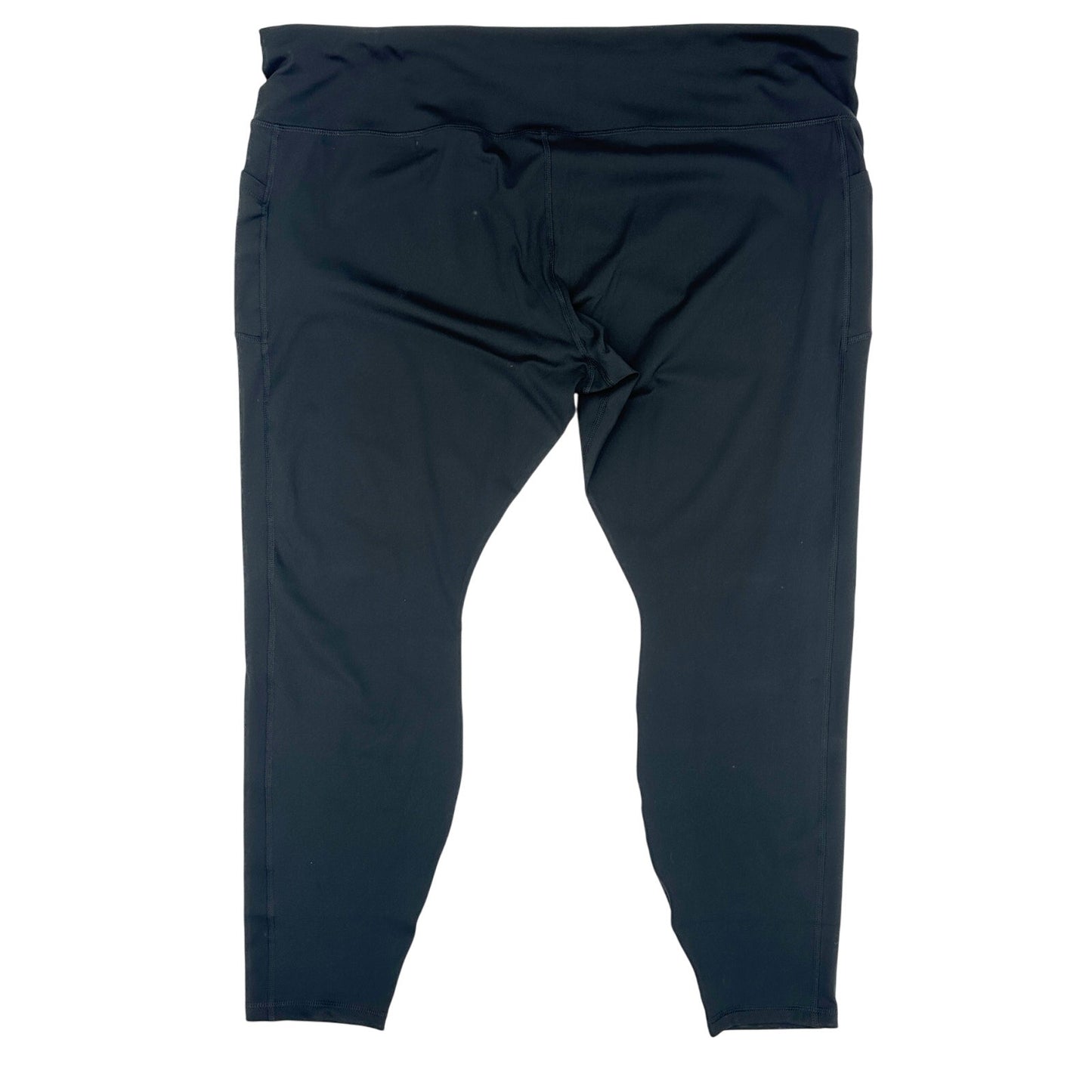 black AVIA workout Leggings athleisure size 3X pull on pants 24W - 26W