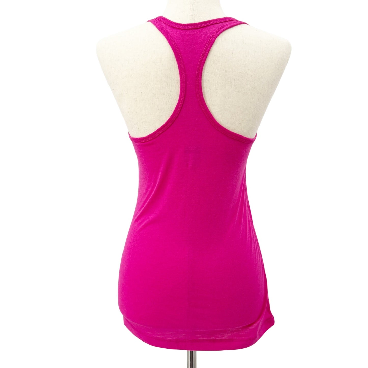 NIKE dark pink magenta racerback Tank Top women's XS athleisure workout wear