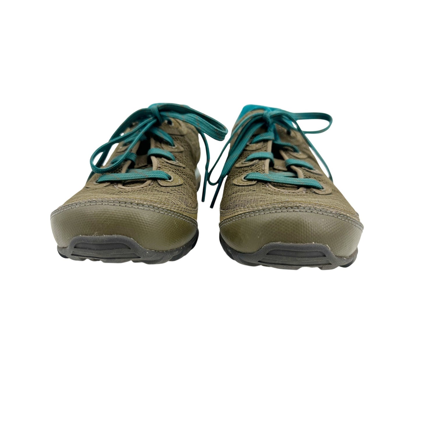 TEVA Ahnu Sugarpine brown & blue low profile hiking shoes womens 6.5 sneakers
