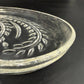 set of 4 vintage Federal Glass Homestead Snack Plates glassware serving dish