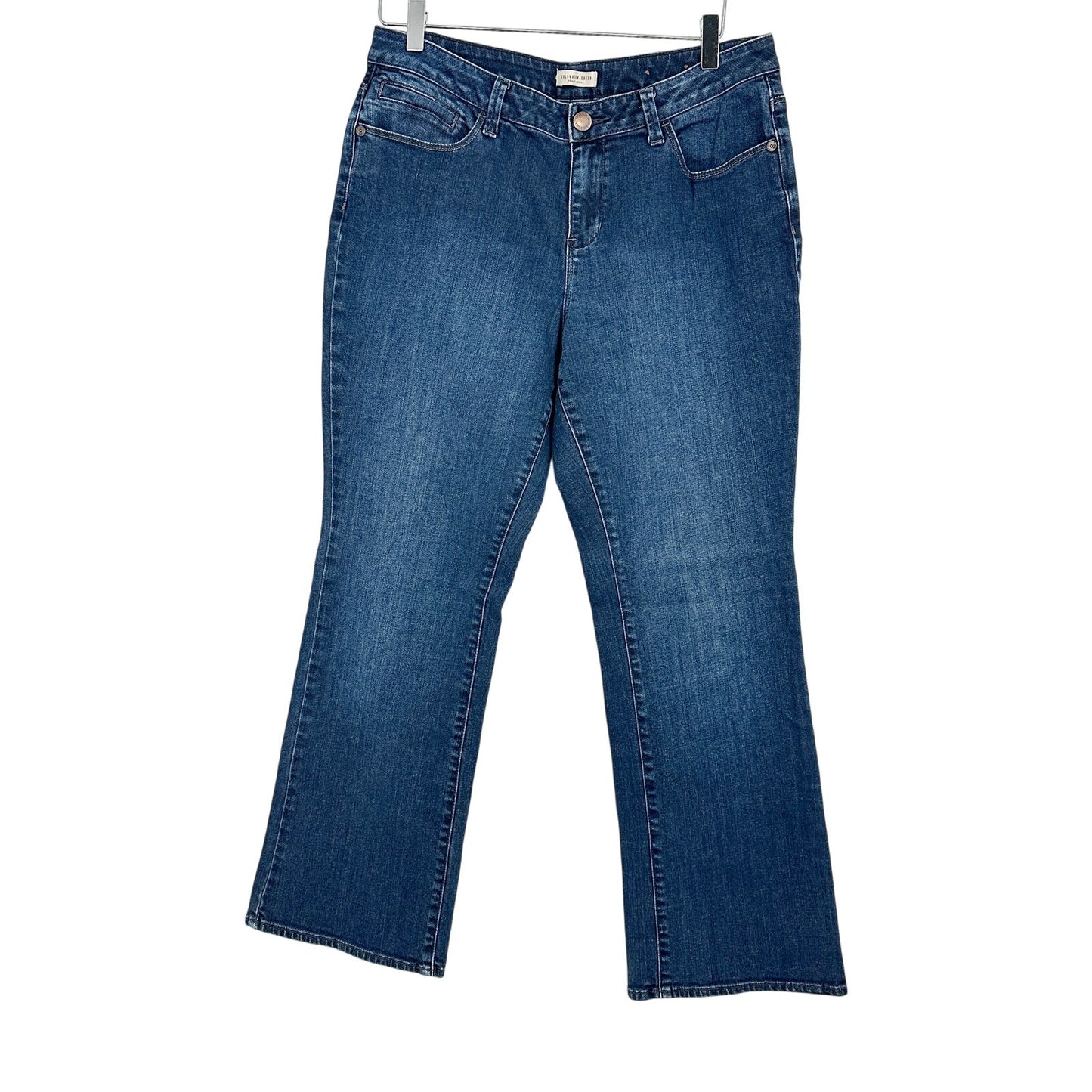 Coldwater Creek blue denim Jeans women's 12P petite dark wash pants