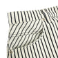 We The Free People Now or Never Railroad Denim Shorts size 32 black & white NEW
