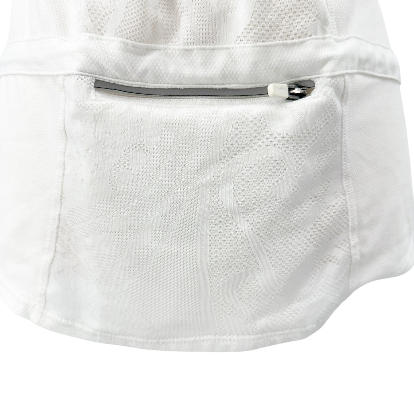 Athleta white adjustable waist Tank Top workout wear women's XS athleisure