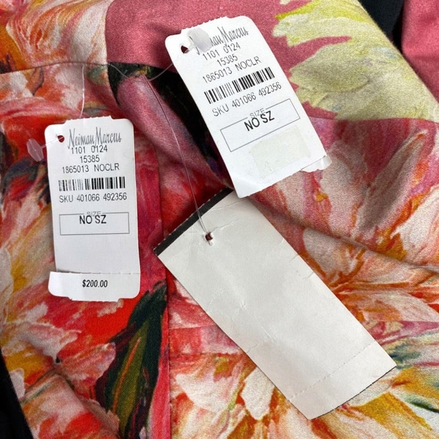 BLACK HALO pink floral Sanibel Coral midi SKIRT size 4 new $200