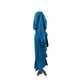 Veronica Beard blue cerulean Miriam Dress women's 10 medium NWT $550 ruffle hem