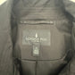 London Fog black belted Trench Coat women's 1X removable hood jacket outerwear