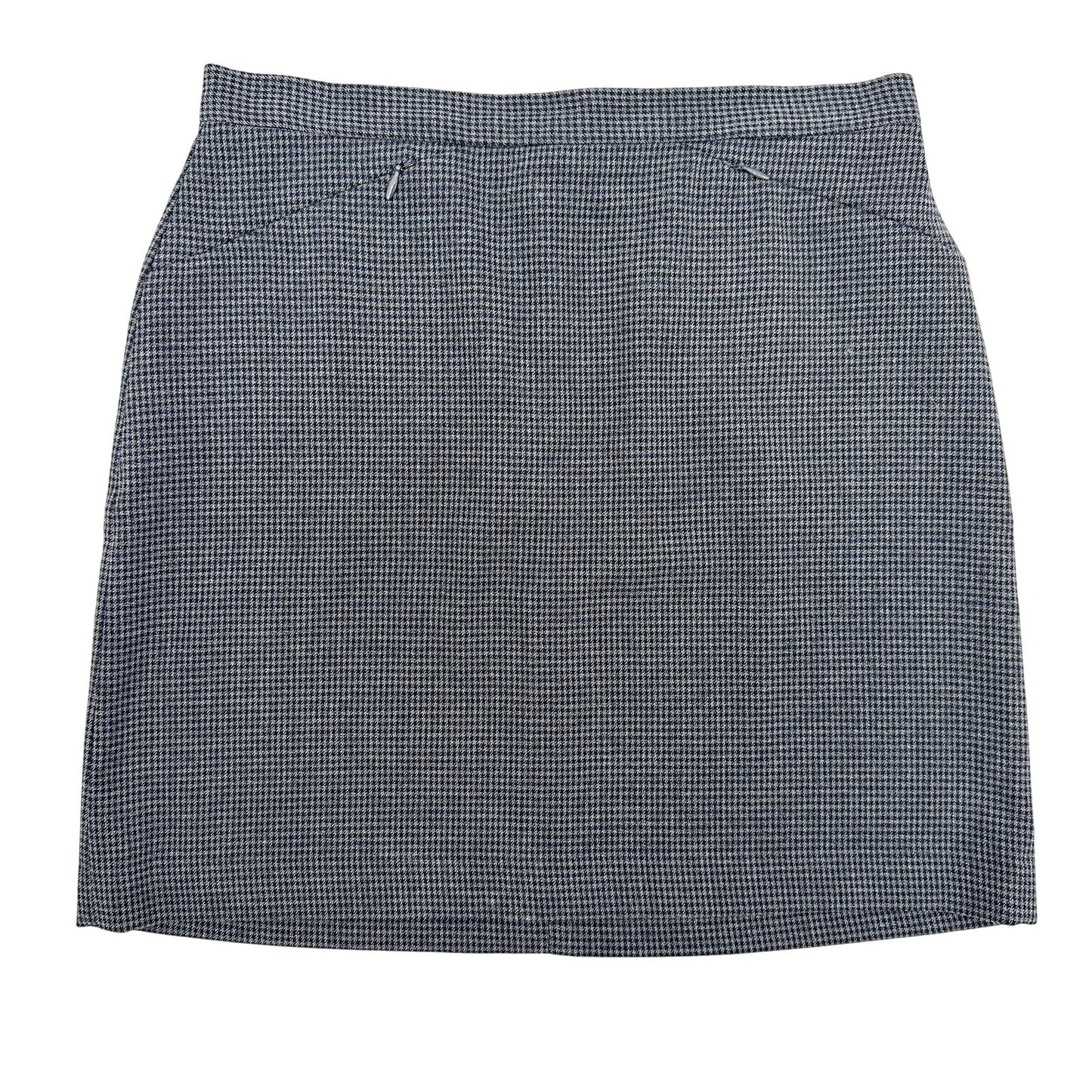The Limited stretch Mini short SKIRT navy blue black charcoal gray size 4 small