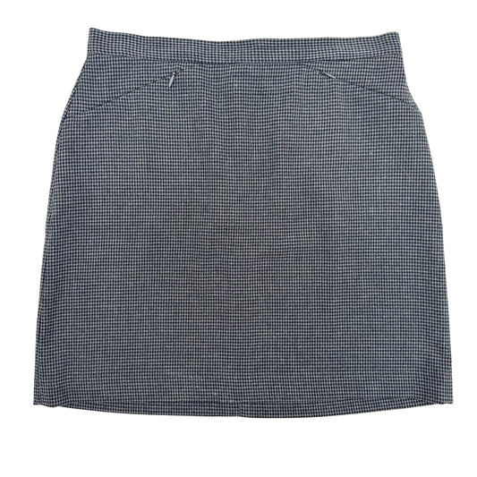The Limited stretch Mini short SKIRT navy blue black charcoal gray size 4 small