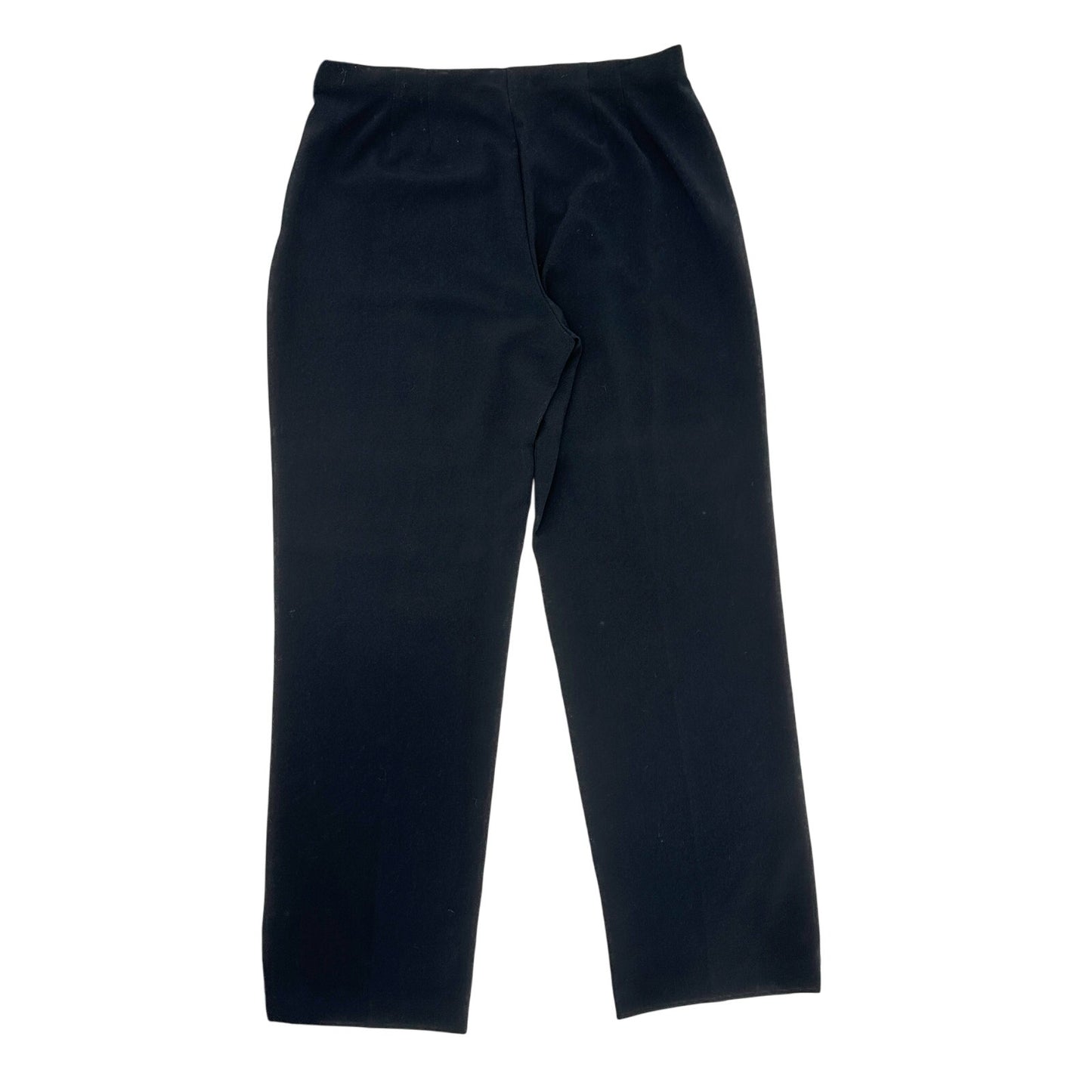 Coldwater Creek black Pants work straight leg trousers women's size 14