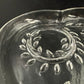 set of 4 vintage Federal Glass Homestead Snack Plates glassware serving dish