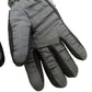womens Thinsulate black Thermal Insulation GLOVES size M / L cold weather gear