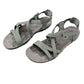 Merrell Sandspur Rose Leather blue dove Sandals women's 10 shoes casual straps