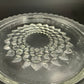 8" Round Handled Tray | Jeannette Glass