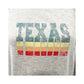 State of Mine TEXAS gray Sweatshirt Top women's SMALL
