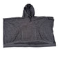Athleta dark navy blue Blissful boxy pullover Poncho women's SMALL oversized