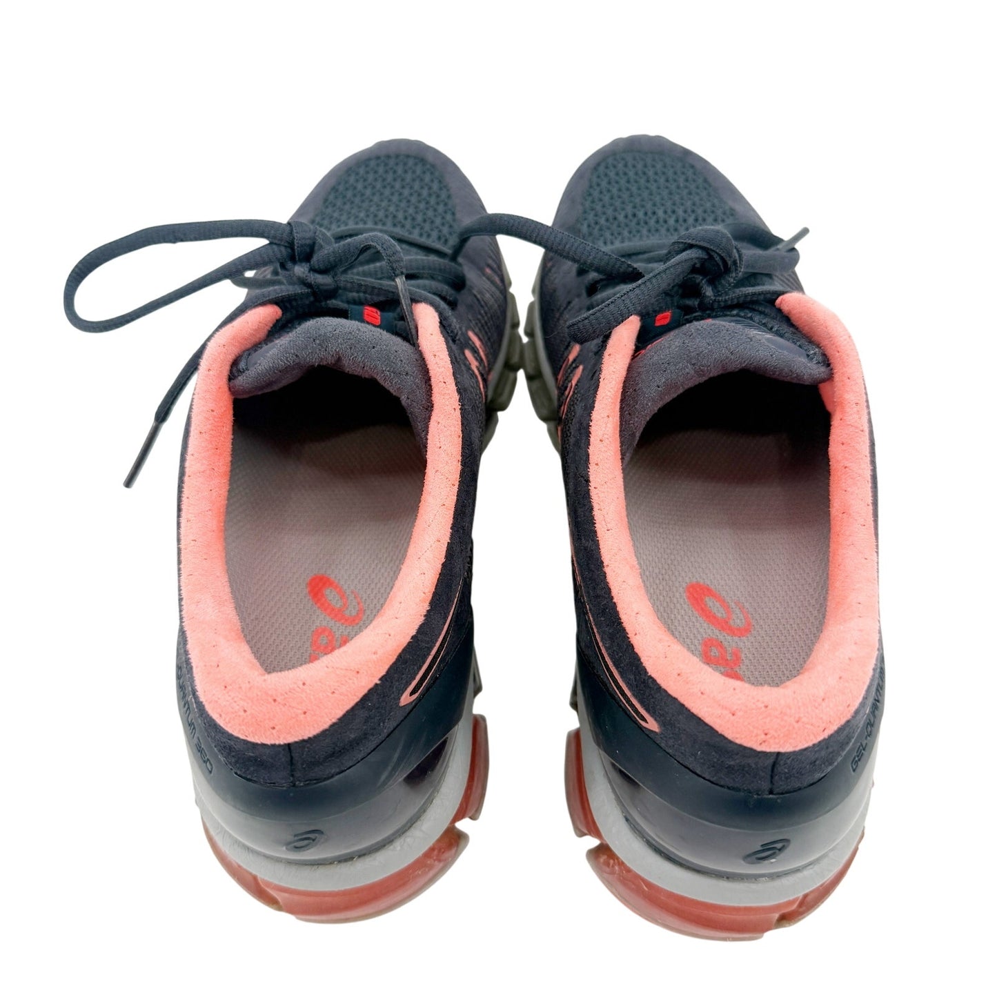 Asics navy blue coral GEL-Quantum 360 running SHOES womens 6.5 athletic footwear