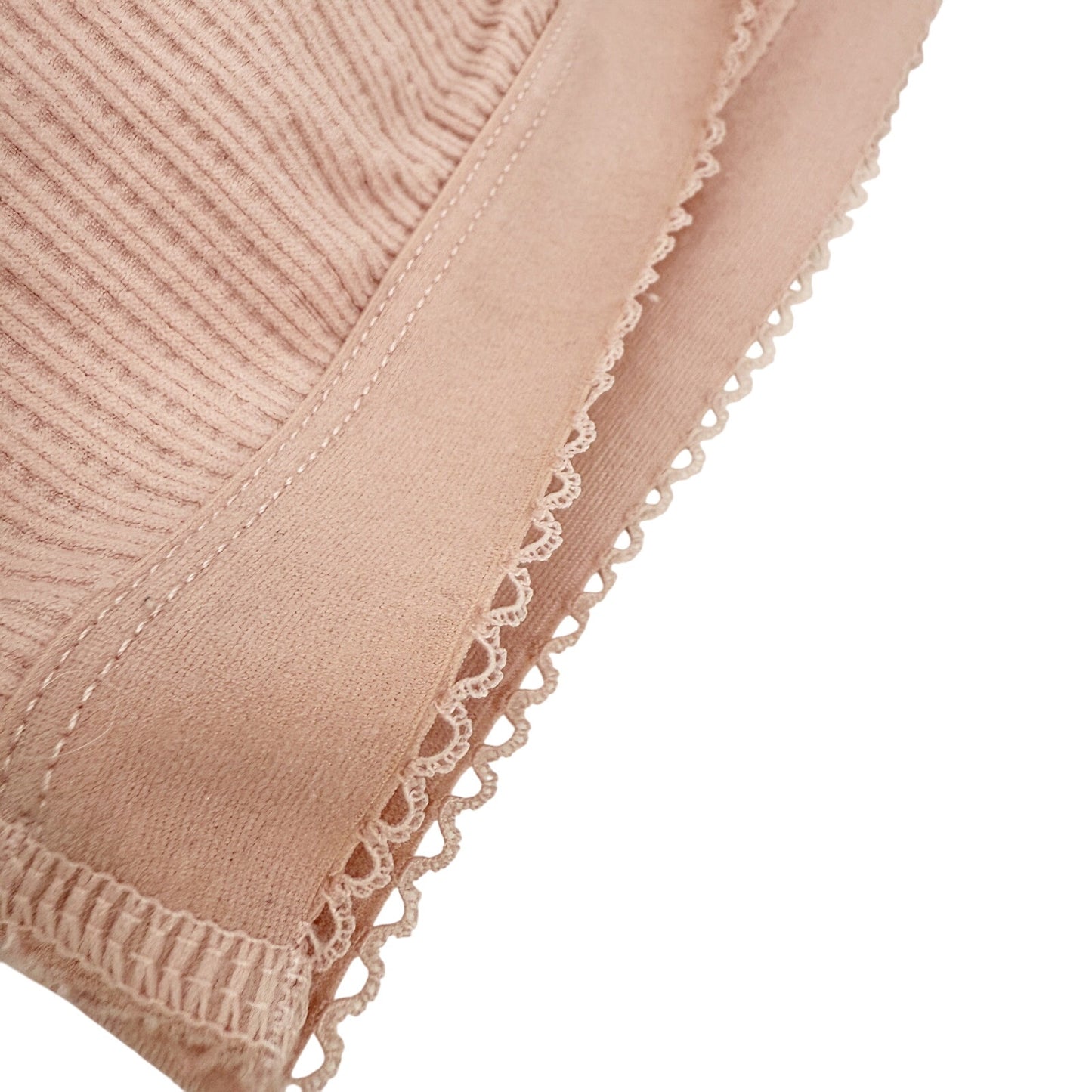 Lucky Brand pink Strapless padded Bandeau Bra women's SMALL seamless