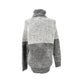 prAna gray & white Turtleneck Sweater Top women's SMALL