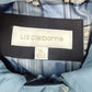 Liz Claiborne long blue Jacket women's XL removable hood fall spring outerwear