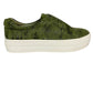 J/Slides green camo leather Heidi platform sneakers shoes sz 6 6.5 new $150