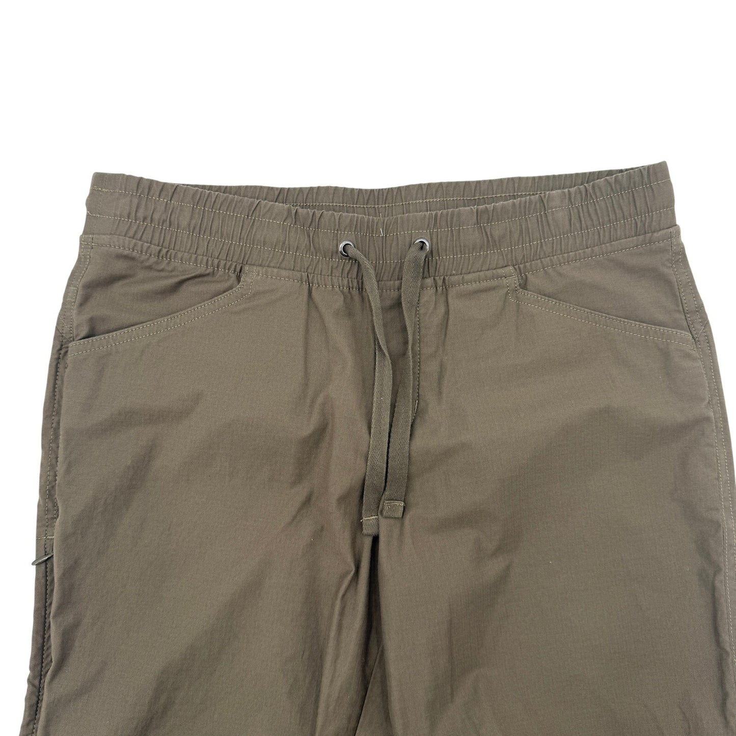 Eddie Bauer mud greenish brown Hiking outdoor Pants women's 6 small joggers