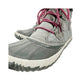 SOREL quilted gray Out N About waterproof low BOOTS size 7
