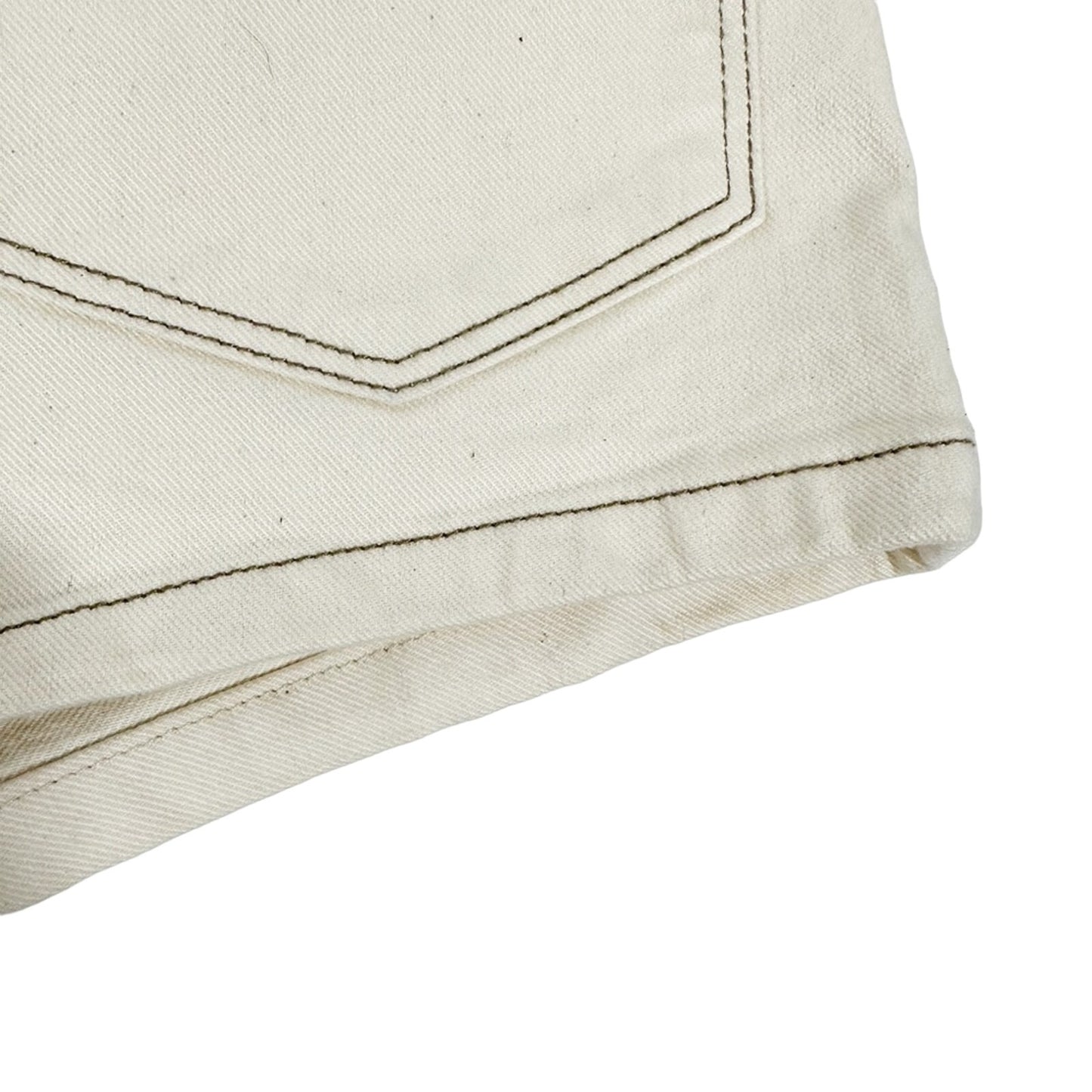 We The Free People ecru high rise Bridgette denim SHORTS size 30 new $68