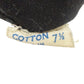 vintage black Fashion Dress Gloves women's 7.5 small wrist length button closure