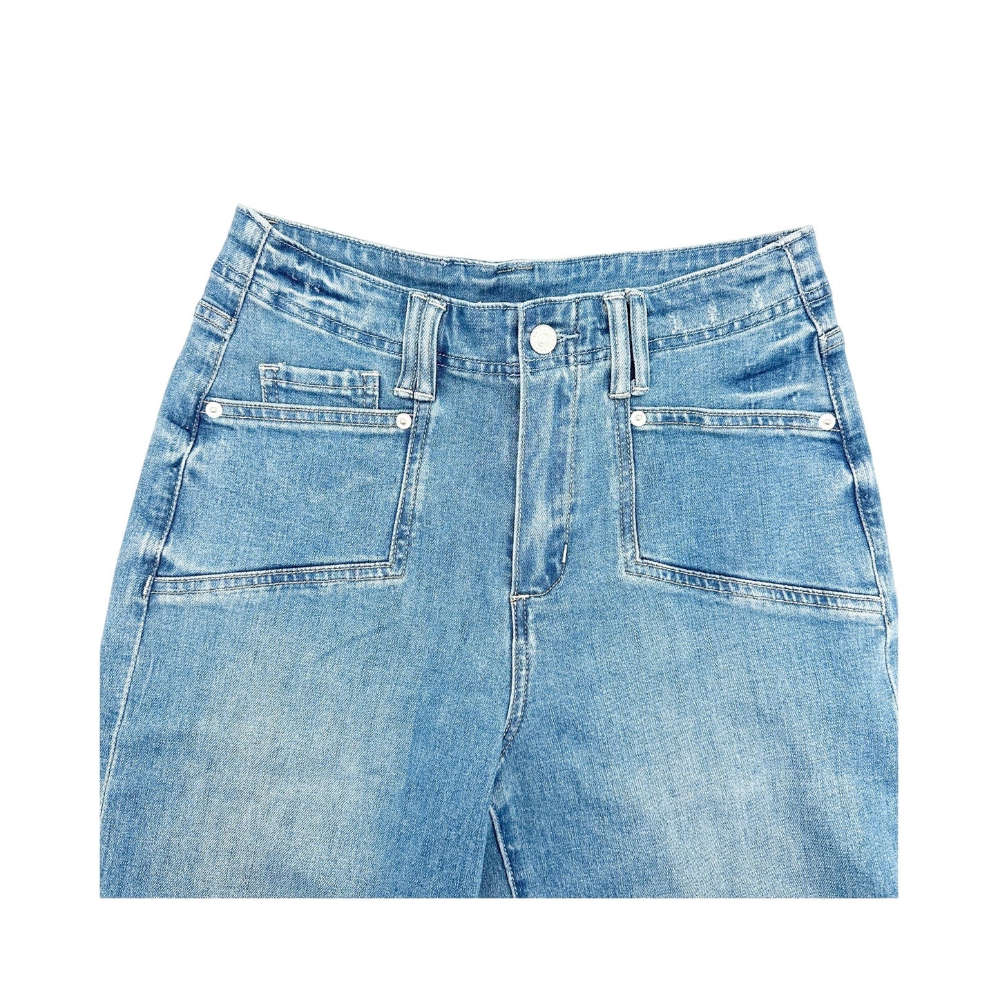 ee:some Cropped Denim straight leg Jeans | S, M, L