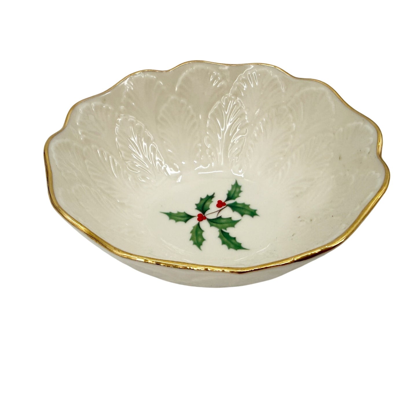 Christmas Dimension Open Candy Dish | Lenox Holiday