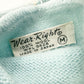 vintage Wear-Right baby blue 100% wool Fashion Gloves women's MEDIUM runs small