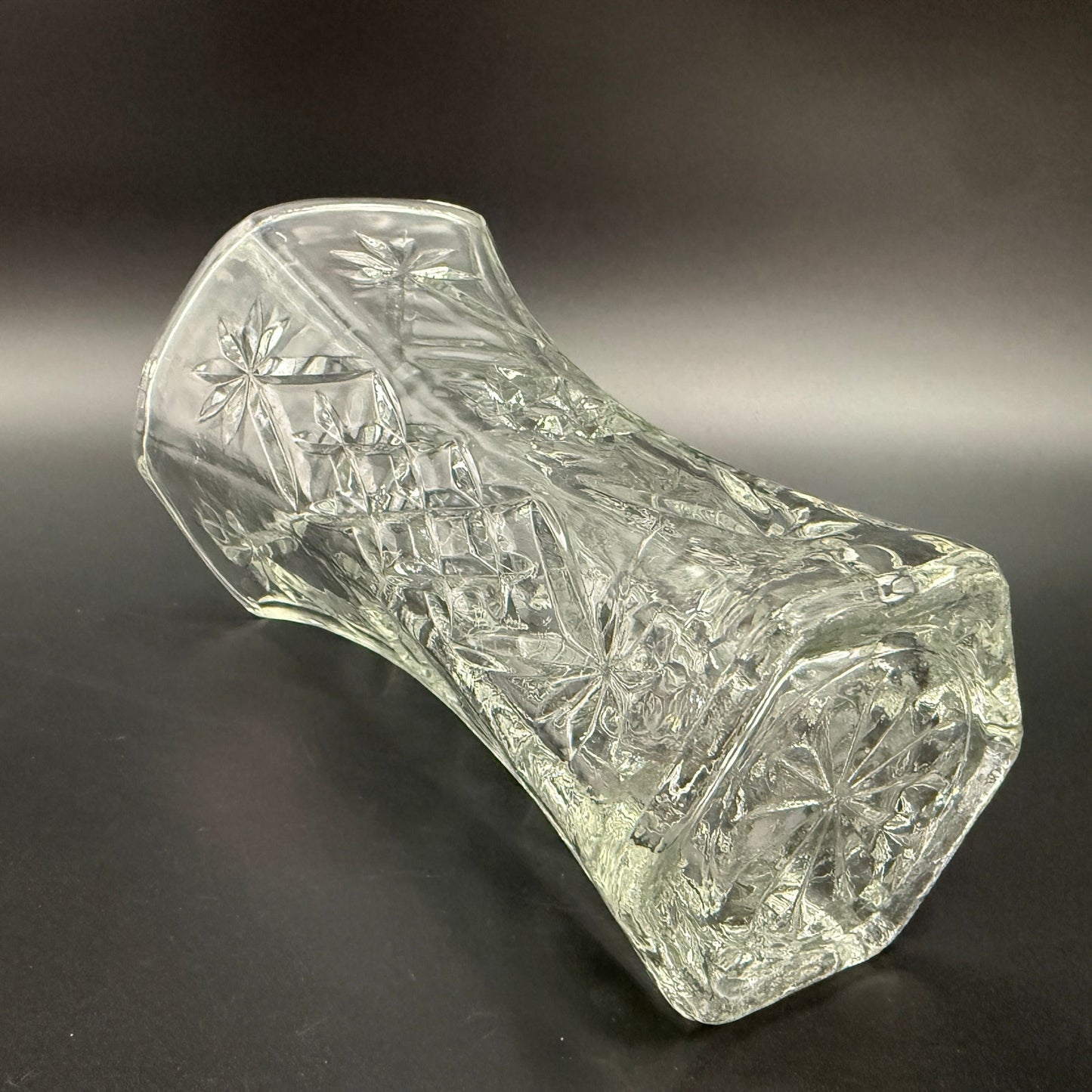 Prescut Clear glass 8" Flared Vase | Anchor Hocking