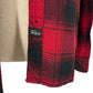 Rails red & black plaid Flannel button down Shirt women's SMALL