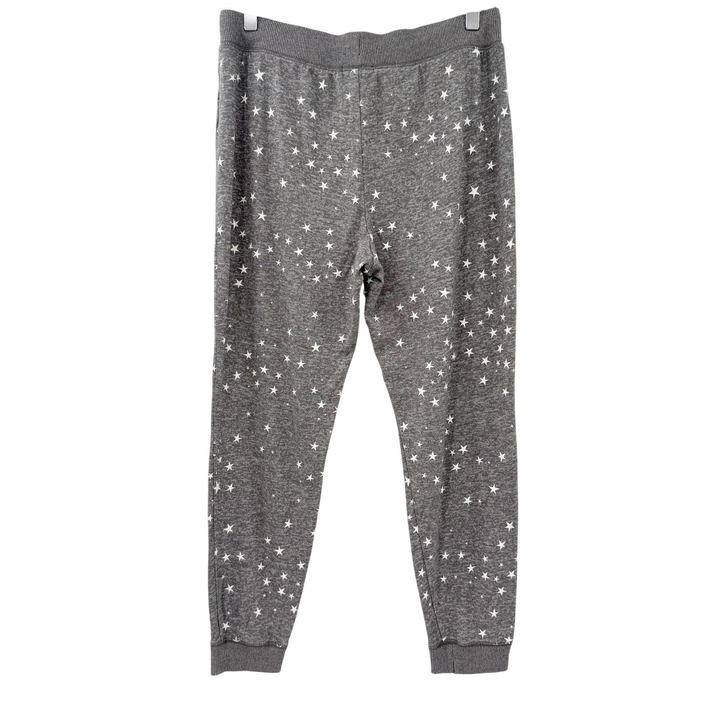 J Crew gray & white stars Sleep jogger Pants women's SMALL pajama lounge bottoms