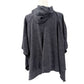 Athleta dark navy blue Blissful boxy pullover Poncho women's SMALL oversized