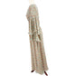Buddy Love Colette floral Maxi Dress women's MEDIUM teal gold peach flowers NEW